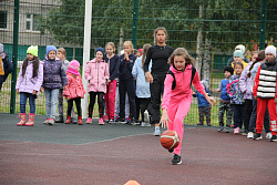  День знаний на спортивной площадке 