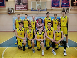  Баскетболисты СШОР "Самотлор" в составе сборной команды Югры 