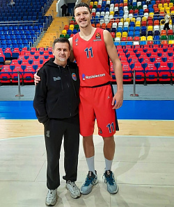  ВОСПИТАННИК НИЖНЕВАРТОВСКОЙ ШКОЛЫ БАСКЕТБОЛА СЕМЁН АНТОНОВ- КАПИТАН КОМАНДЫ ЦСКА 