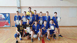  Волейболисты СШОР "Самотлор" завоевали 3 место в открытом первенстве города Пыть-Яха по волейболу среди юношей 2011-2013 гг.р. 