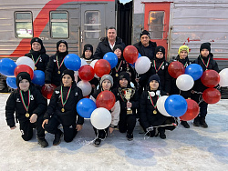  С ПОБЕДОЙ ДОМОЙ ВЕРНУЛИСЬ НАШИ ФУТБОЛИСТЫ 