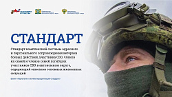  Стандарт комплексной системы адресного и персонального сопровождения ветеранов боевых действий и участников Специальных Военных Операций 