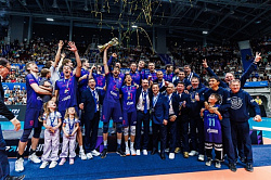 Великолепные новости для всех любителей волейбола! Воспитанники нижневартовской школы волейбола стали чемпионами России 2025 года, и Артём Вольвич — почётный мастер спорта России!