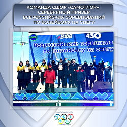  Отличные результаты на Всероссийских соревнованиях по волейболу на снегу! 